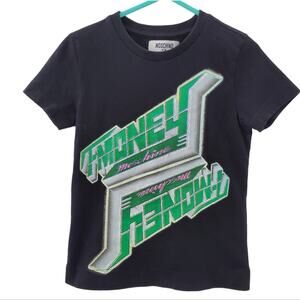Moschino T-Money Toddler Logo Graphic Tee (4)